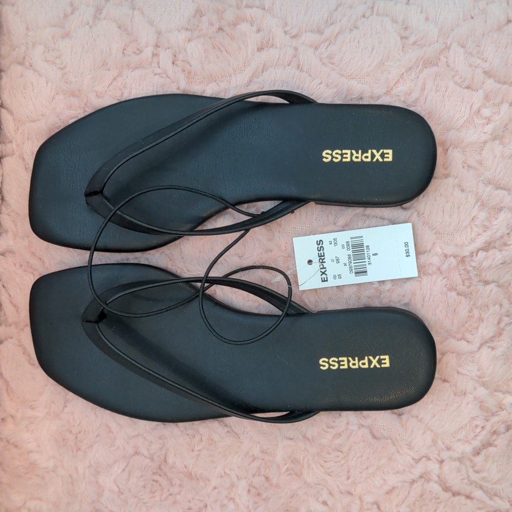 Express Black Sandals